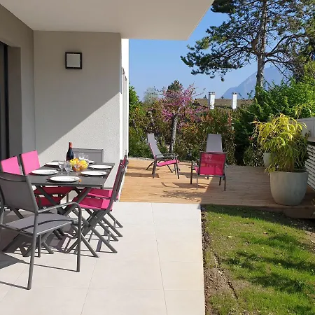L'Appartement Jardin Avec Vue Montagnes Sévrier Exterior foto