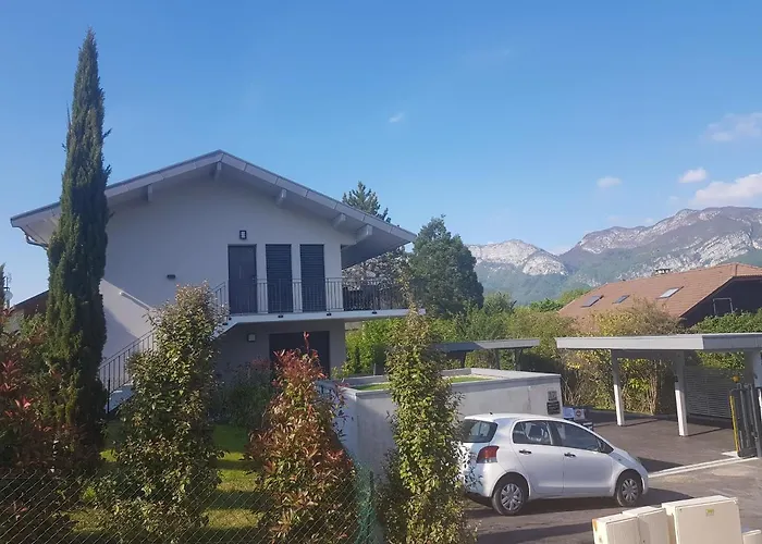 L\'Appartement Jardin Avec Vue Montagnes